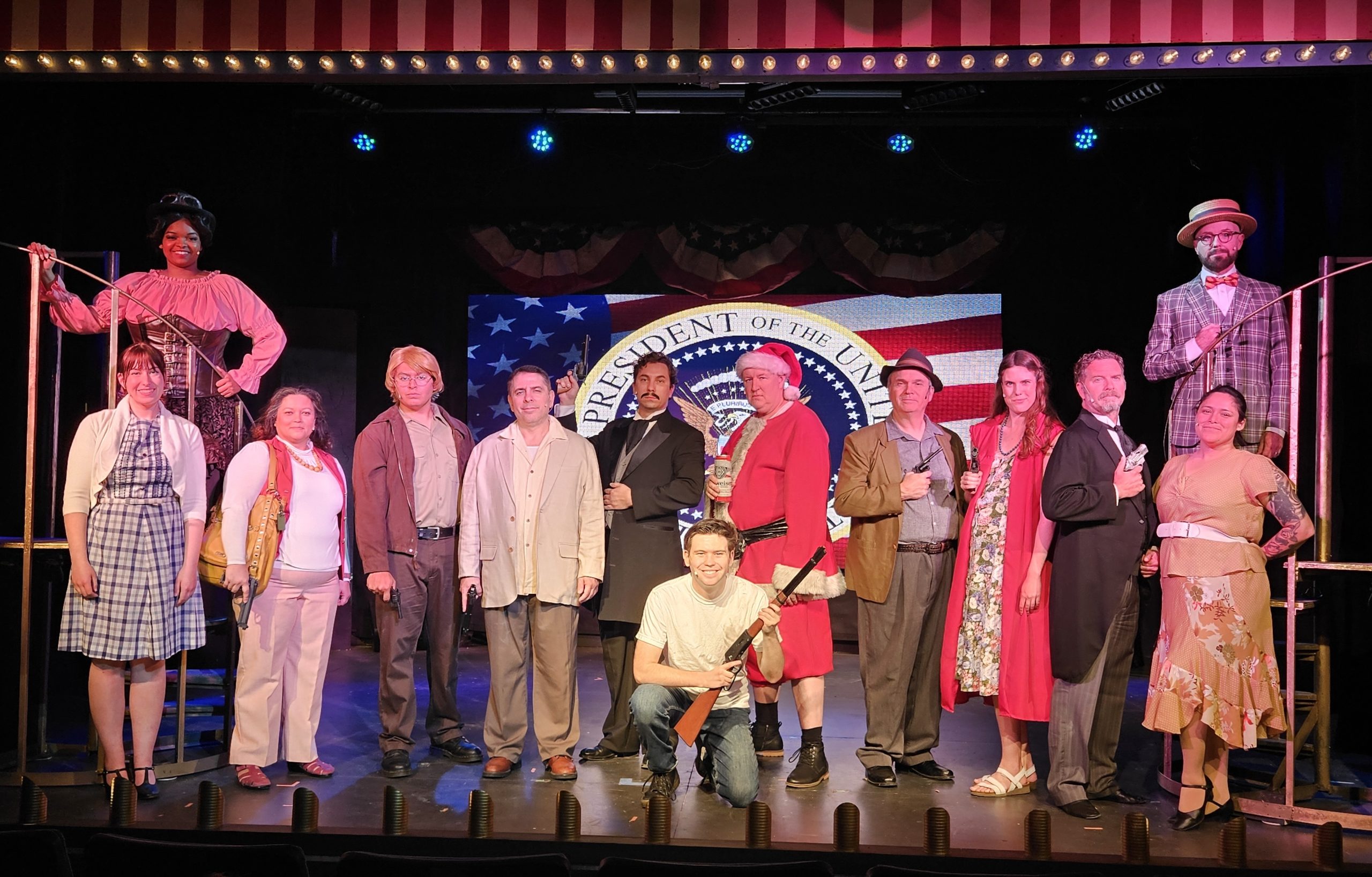 Killer Show: Revolution Stage’s Production of ‘Assassins’ Begins 2026 With a Literal Bang